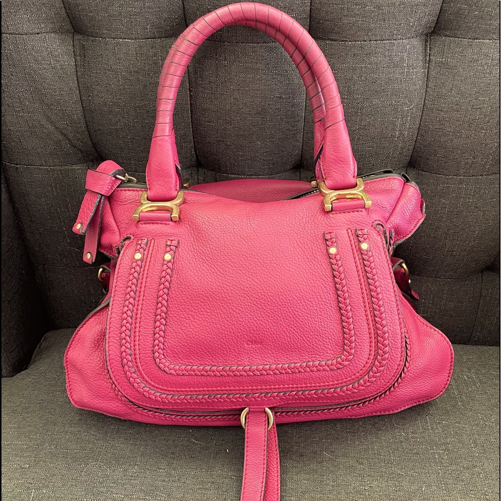 Guaranteed Authentic CHLOÉ MARCIE - Rare Color- with Chloé Dust Bag 💖